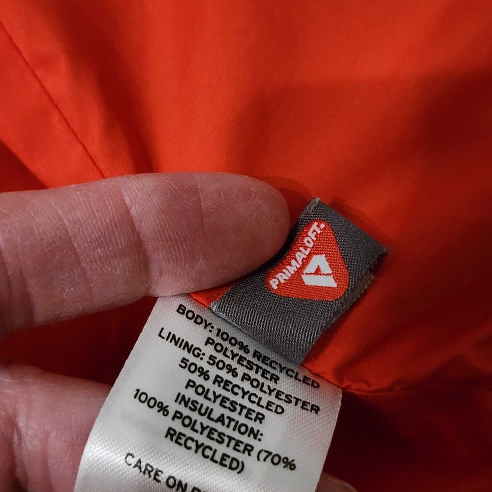 REI Co-Op Puffer Vest Womens 80% Down Fill Nylon Burgundy Zip-Up Outdoor Sz XL - Picture 5 of 10